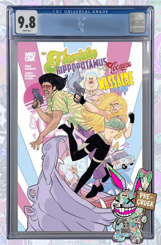 Florida Hippopotamus Cocaine Massacre #1 (Of 4) 2nd Print (Mature) | CGC 9.8 | PREORDER