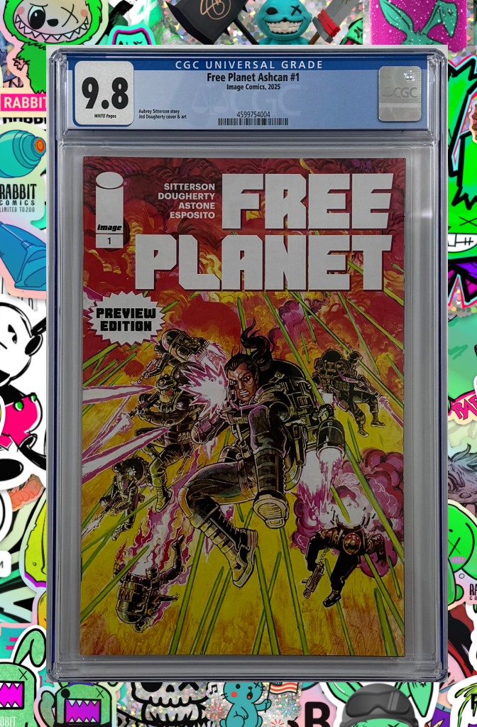 Free Planet Ashcan #1 | Free Preview Edition | CGC  9.8