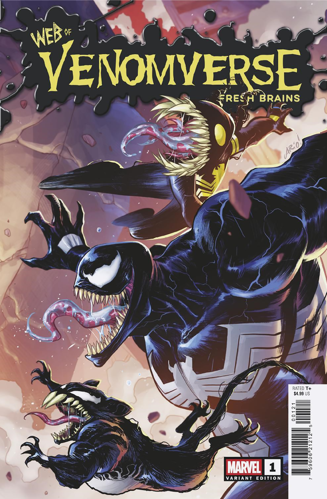 Web Of Venomverse: Fresh Brains #1 | Ario Anindito Connecting Variant