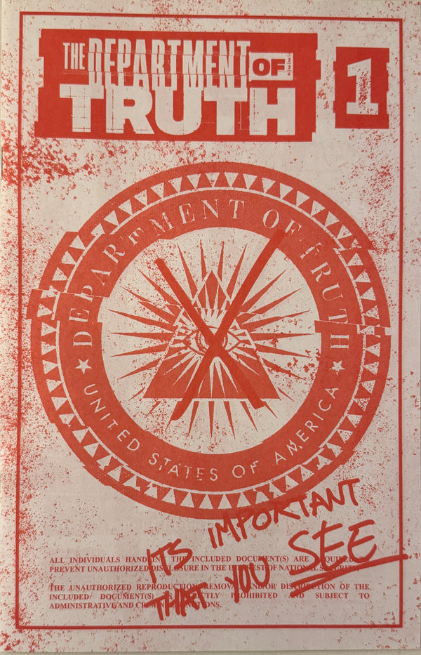 Department of Truth #1 C2E2 Bootleg Exclusive