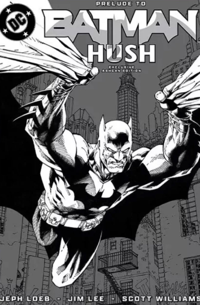 Batman #158 Hush 2 Preview Ashcan Edition Jim Lee Cover DC Comics 2025