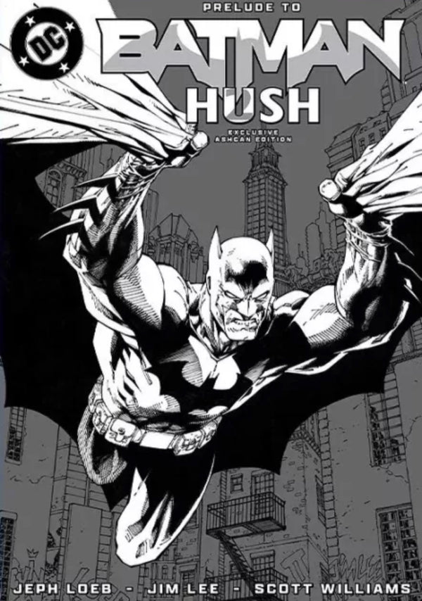 Batman #158 Hush 2 Preview Ashcan Edition Jim Lee Cover DC Comics 2025