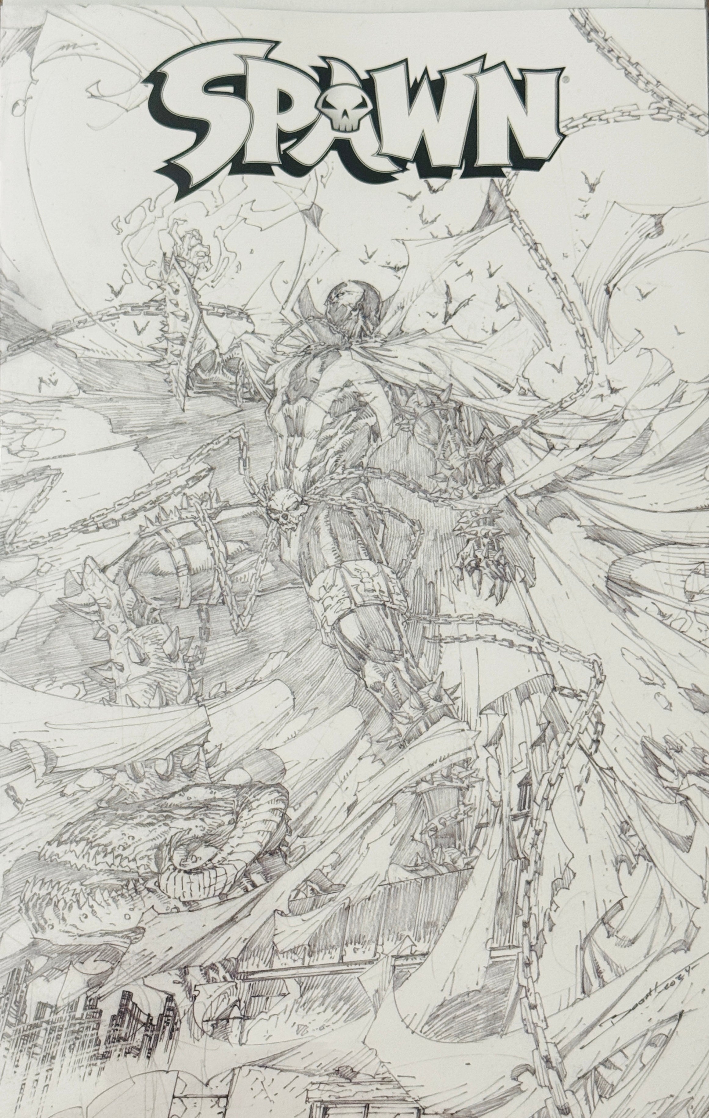 Spawn #360 | MEGACON EXCLUSIVE SKETCH VARIANT – Rabbit Comics