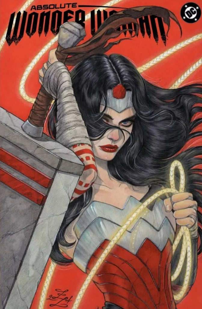 Absolute Wonder Woman # 4 Zoe Lacchei Foil Ltd 777 Megacon