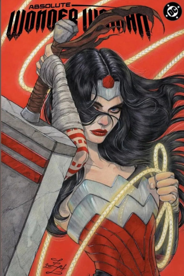 Absolute Wonder Woman # 4 Zoe Lacchei Foil Ltd 777 Megacon