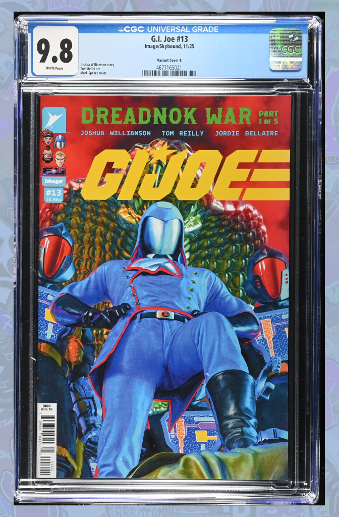 G.I. Joe #13 Cover B Mark Spears Variant | CGC 9.8