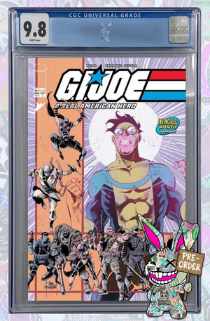 G.I. Joe A Real American Hero #326 Cover D Mooneyham Invincible Team Up Variant | CGC 9.8