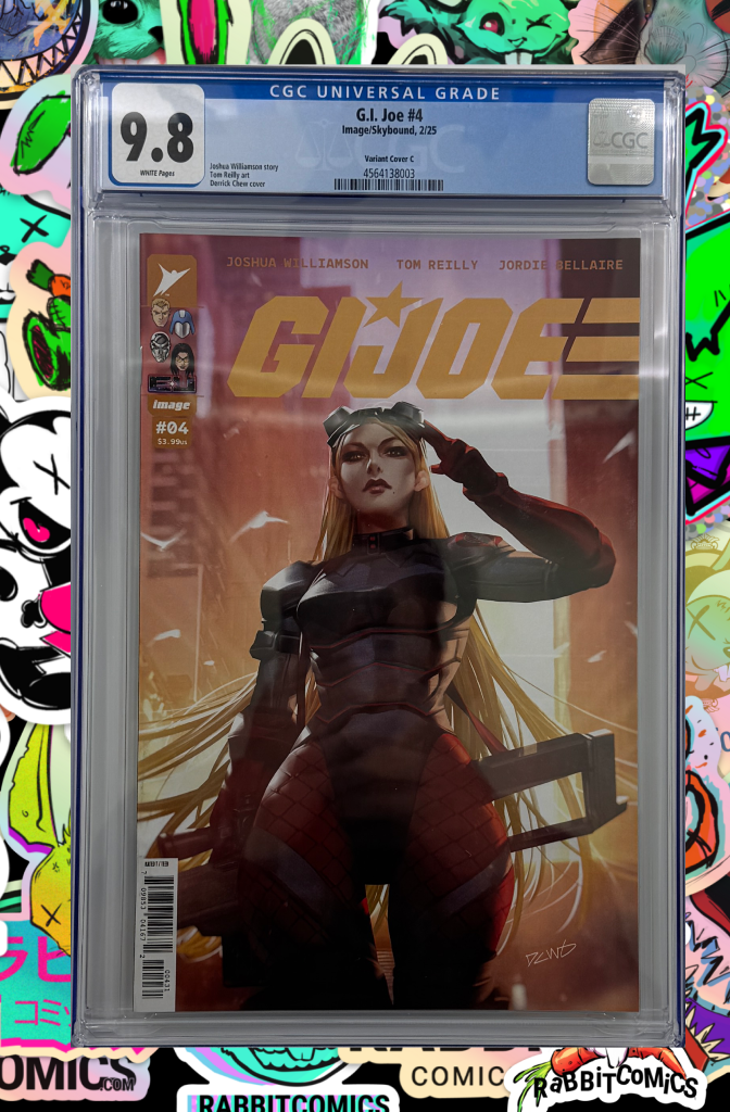 G.I. Joe #4 | Cover C Derrick Chew Variant | CGC 9.8