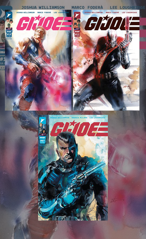GI JOE #7, 12, 18 - ITO Variant - 3 Book Bundle