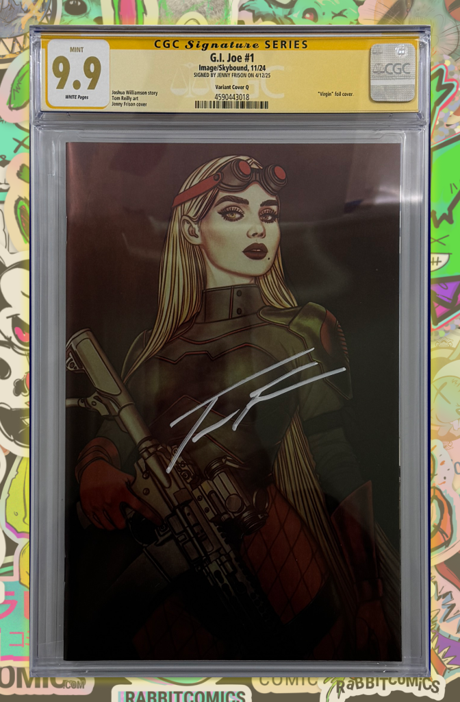 GI JOE #1 | Frison Foil Variant Cover | Signed by Jenny Frison | CGC SS 9.9