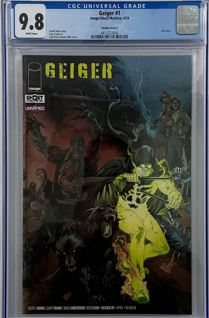 GEIGER #1 (2024) | CVR C INC 1:50 IVAN REIS & DANNY MIKI FOIL VARIANT | CGC 9.8