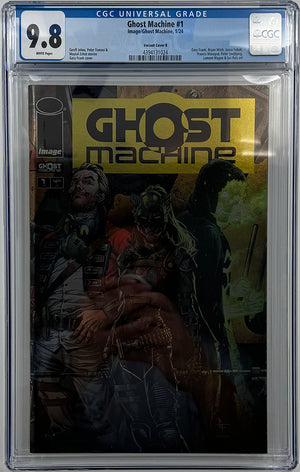 GHOST MACHINE (ONE SHOT) | CVR B GARY FRANK FOIL VARIANT | CGC 9.8