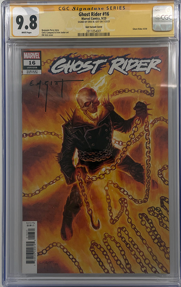 Ghost Rider #16 | EM GIST VARIANT | CGC SS 9.8