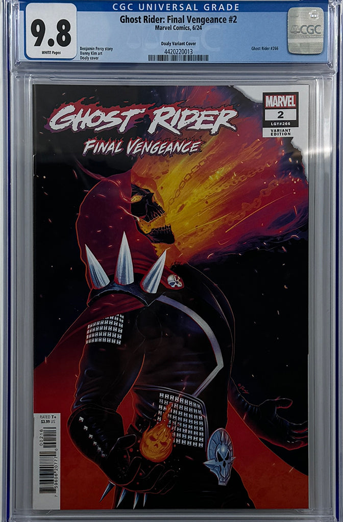 GHOST RIDER: FINAL VENGEANCE #2 | DOALY 1:25 RATIO VARIANT | CGC 9.8