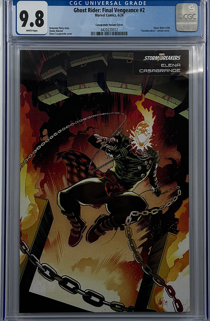 GHOST RIDER: FINAL VENGEANCE #2 | CASAGRANDE STORMBREAKERS VARIANT | CGC 9.8