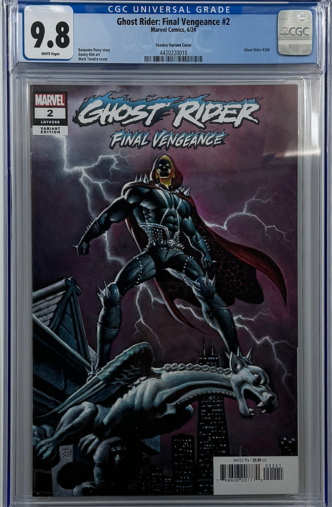 GHOST RIDER: FINAL VENGEANCE #2 | MARK TEXEIRA VARIANT | CGC 9.8