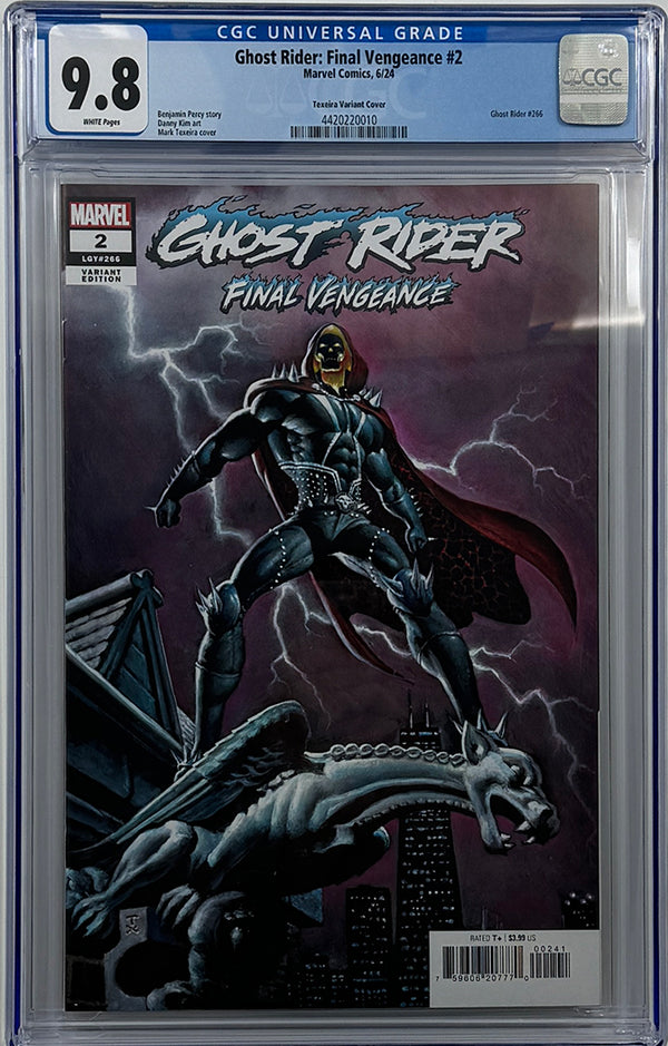 GHOST RIDER: FINAL VENGEANCE #2 | MARK TEXEIRA VARIANT | CGC 9.8