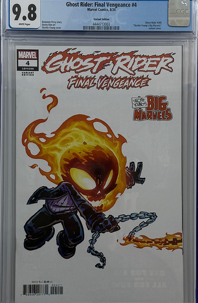 GHOST RIDER: FINAL VENGEANCE #4 | SKOTTIE YOUNG'S BIG MARVEL VARIANT | CGC 9.8