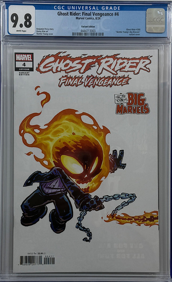 GHOST RIDER: FINAL VENGEANCE #4 | SKOTTIE YOUNG'S BIG MARVEL VARIANT | CGC 9.8