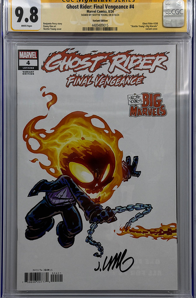 Ghost Rider: Final Vengeance #4 | Young Variant | Signed by Skottie Young | CGC SS 9.8