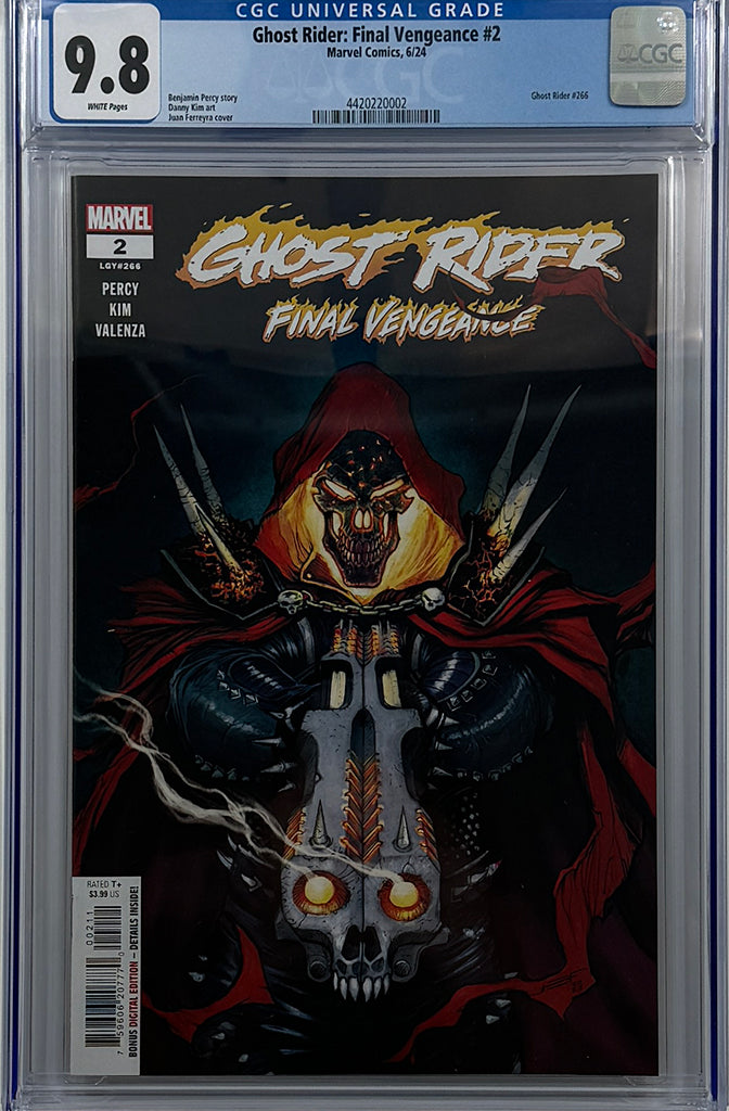 GHOST RIDER: FINAL VENGEANCE #2 | MAIN COVER | CGC 9.8