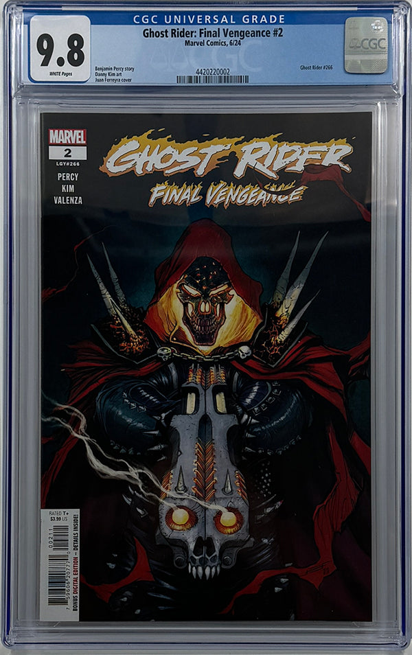 GHOST RIDER: FINAL VENGEANCE #2 | MAIN COVER | CGC 9.8
