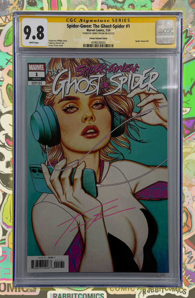 Spider-Gwen: The Ghost Spider #1 | Jenny Frison Variant  | CGC SS 9.8
