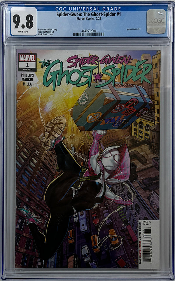 SPIDER-GWEN: THE GHOST-SPIDER #1 | MAIN COVER | CGC 9.8