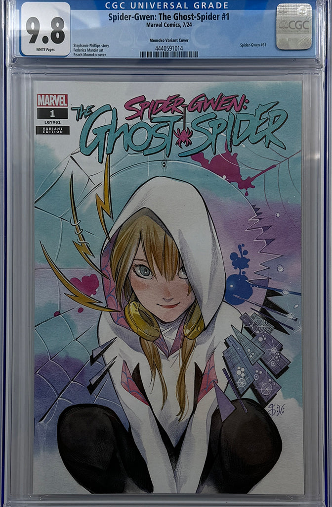 Spider-Gwen: Ghost Spider #1 | Peach Momoko Exclusive Trade Variant | CGC 9.8