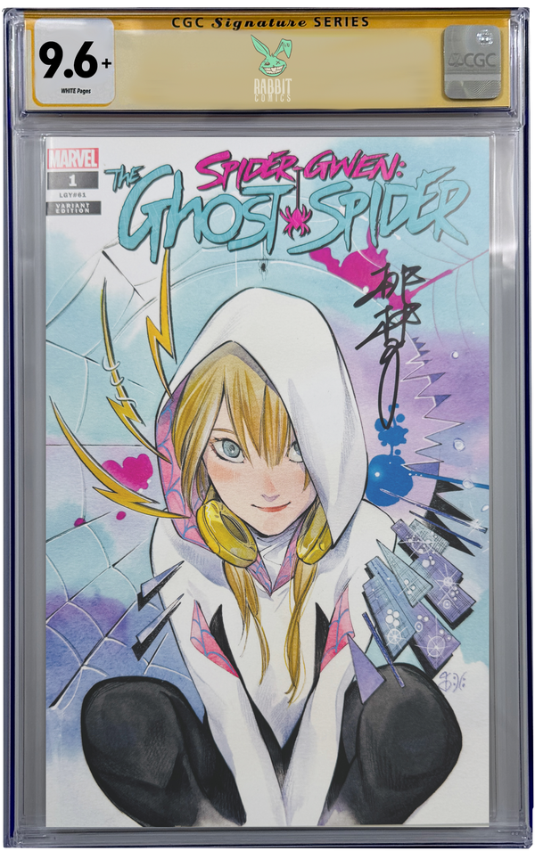 Spider-Gwen: Ghost Spider #1 | Peach Momoko Exclusive Trade Variant | CGC SS 9.6+ | PREORDER