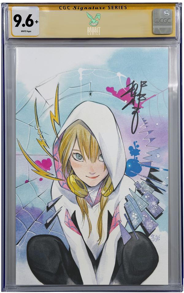 Spider-Gwen: Ghost Spider #1 | Peach Momoko Exclusive Virgin Variant | CGC SS 9.6+ | PREORDER