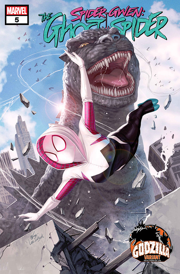 SPIDER-GWEN: THE GHOST-SPIDER #5 | INHYUK LEE GODZILLA VARIANT