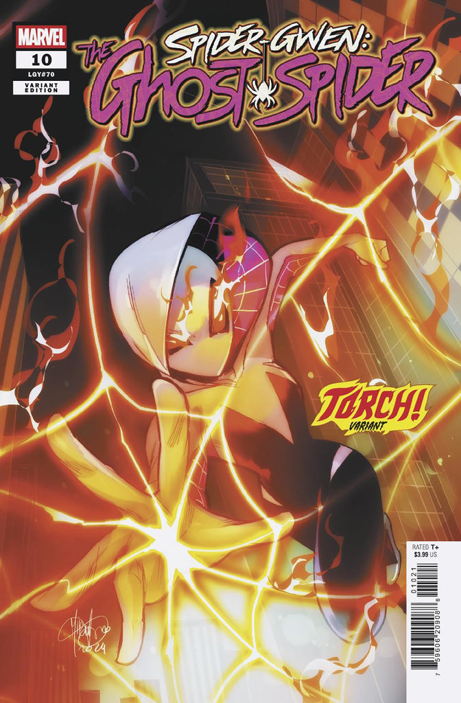 SPIDER-GWEN: THE GHOST-SPIDER #10 | MIRKA ANDOLFO TORCH! VARIANT