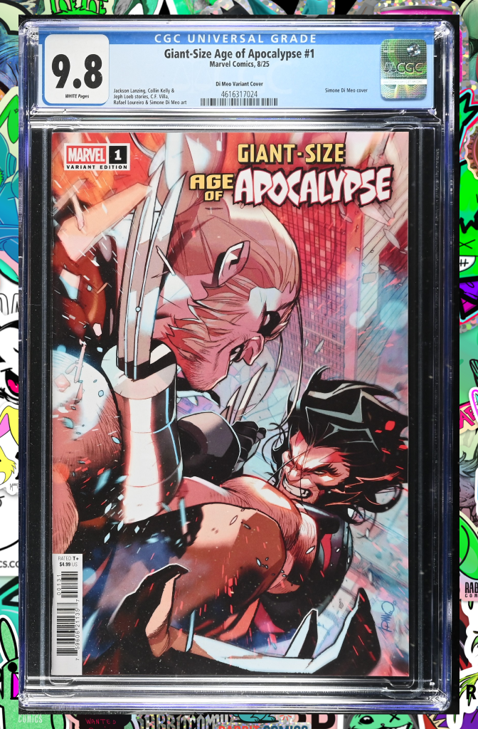 Giant-Size Age Of Apocalypse #1 | Simone Di Meo Spoiler Variant | CGC 9.8