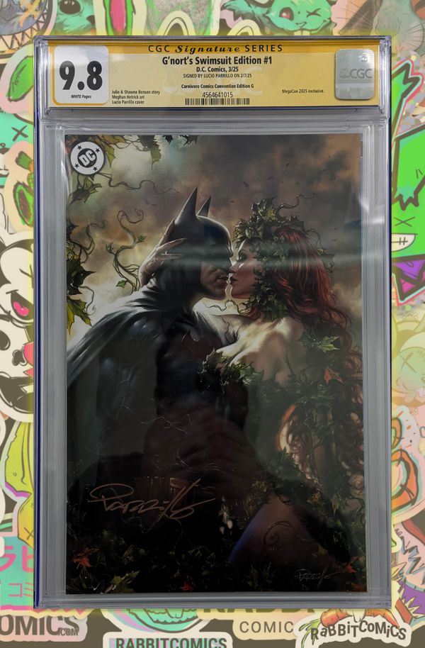 GNORTS SWIMSUIT EDITION | LUCIO PARRILLO MEGACON VARIANT | SIGNED BY LUCIO PARRILLO | CGC SS 9.8