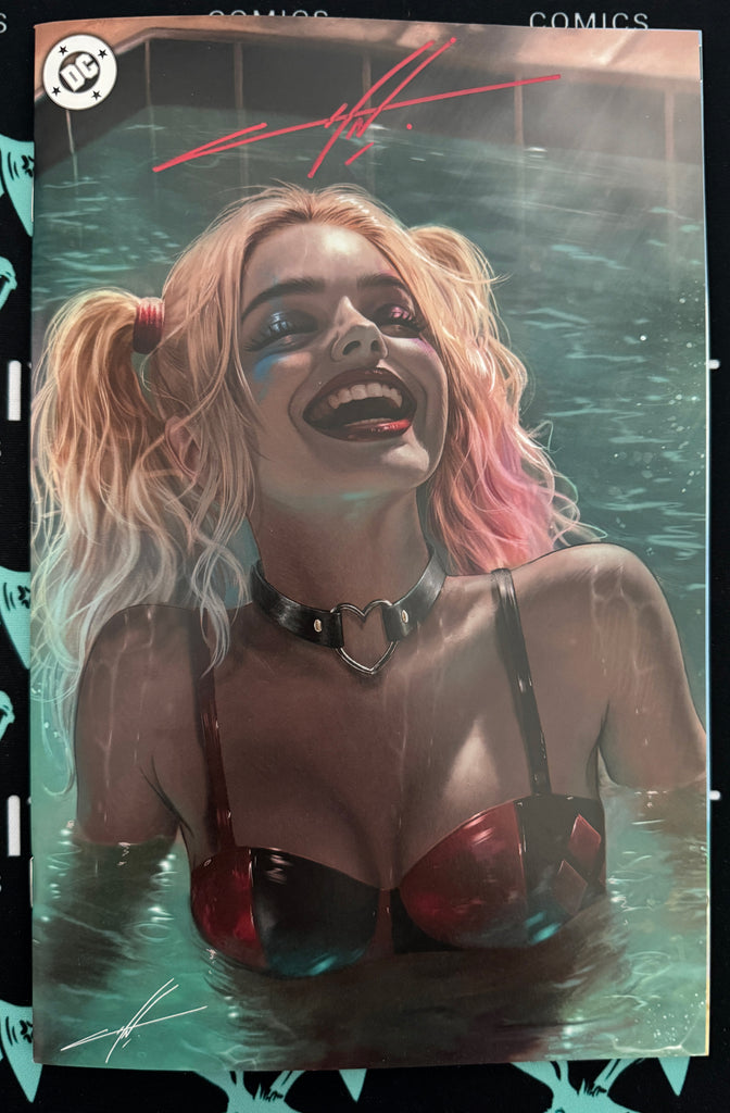 GNORTS SWIMSUIT EDITION | CARLA COHEN MEGACON HARLEY QUINN VARIANT | SIGNED BY CARLA COHEN