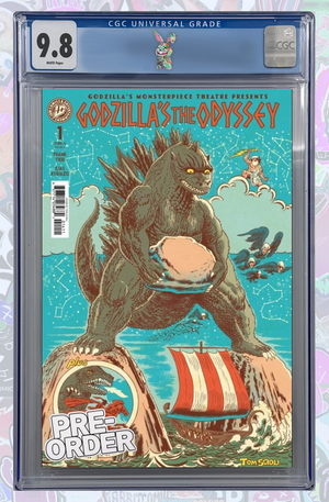 Godzilla’s The Odyssey Cover A | CGC 9.8 | PREORDER