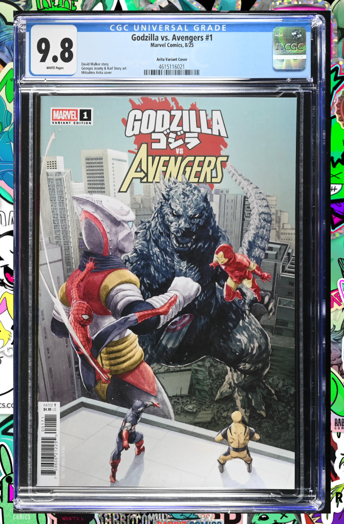 Godzilla vs Avengers #1 | Mitsuhiro Arita Variant | CGC 9.8