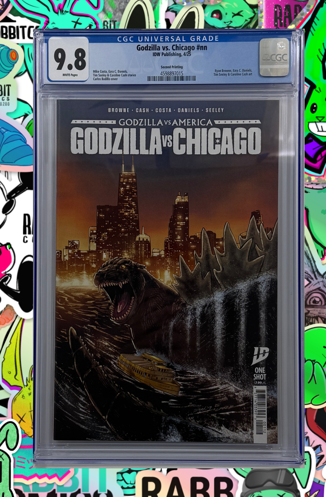 Godzilla vs Chicago #1 | 2nd Print | CGC 9.8