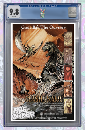 Godzilla’s The Odyssey Cover C Clash of the Kaiju | CGC 9.8 | PREORDER