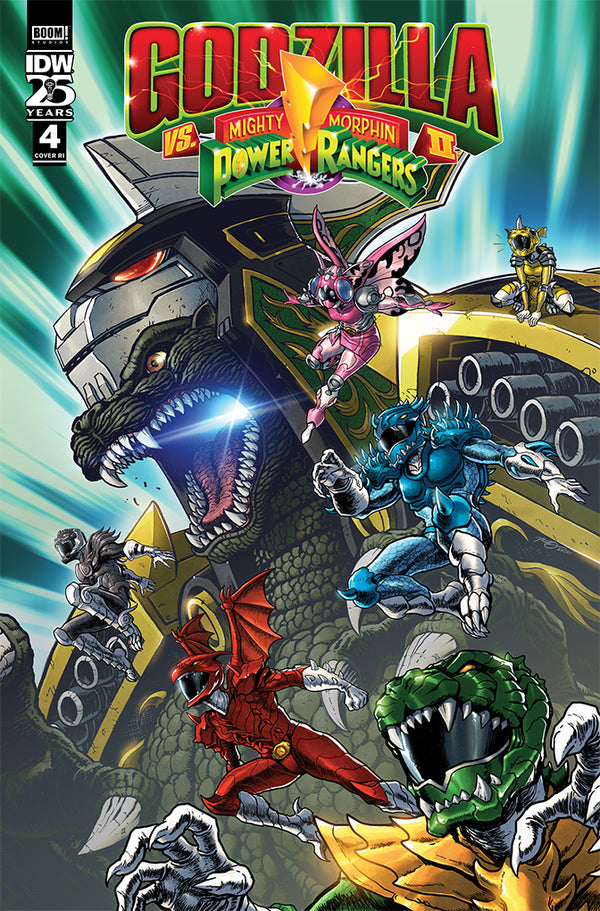 Godzilla Vs. The Mighty Morphin Power Rangers II #4 | 1:10 RATIO