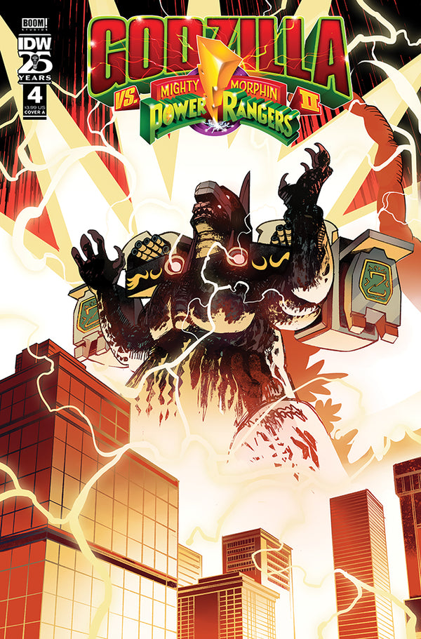 Godzilla Vs. The Mighty Morphin Power Rangers II #4 | Cover A