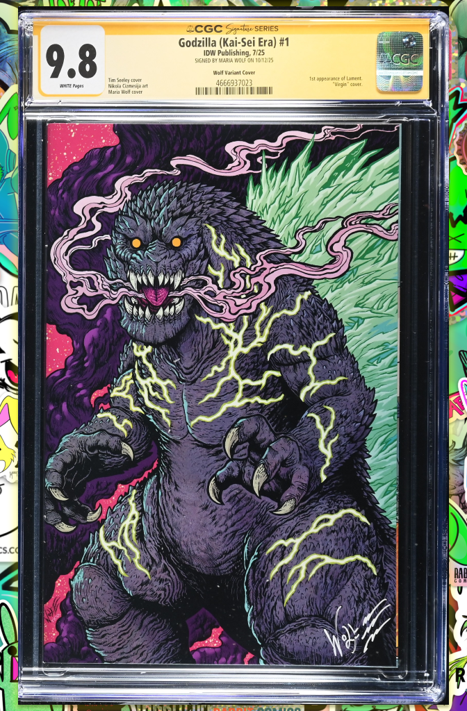 Godzilla (Kai-Sei Era) #1 | Maria Wolf Exclusive Variant | CGC SS 9.8