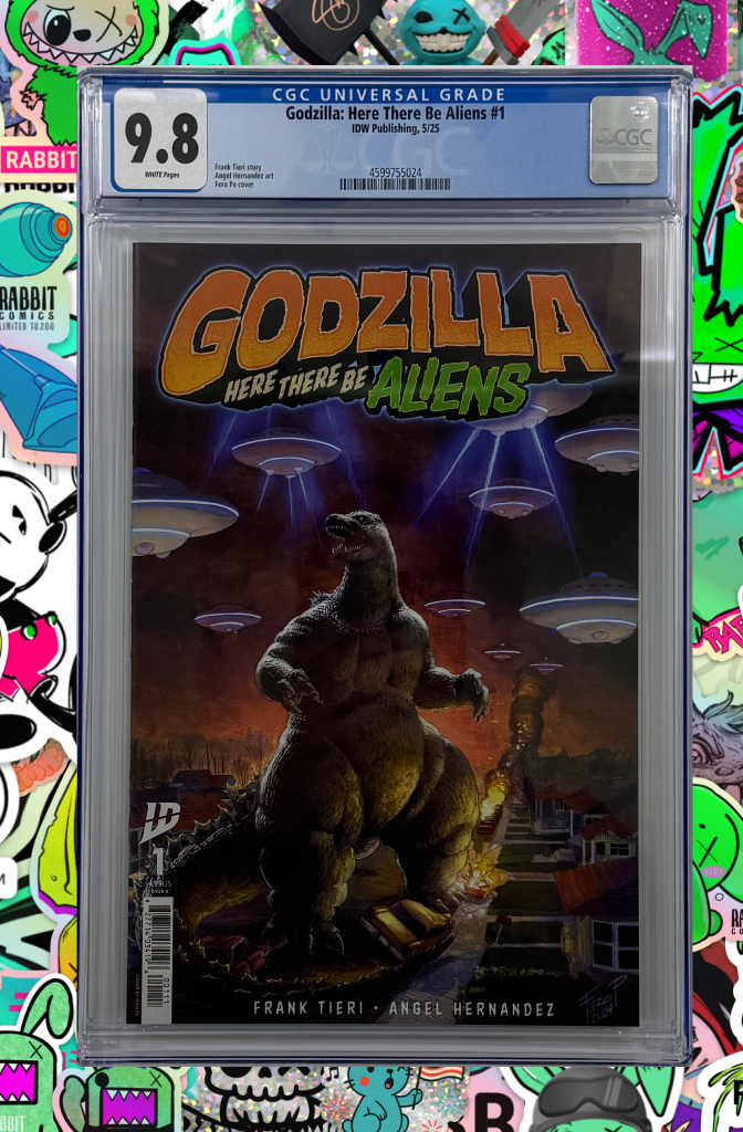 Godzilla: Here There Be Aliens #1 | Cover A (Pe) | CGC 9.8 |