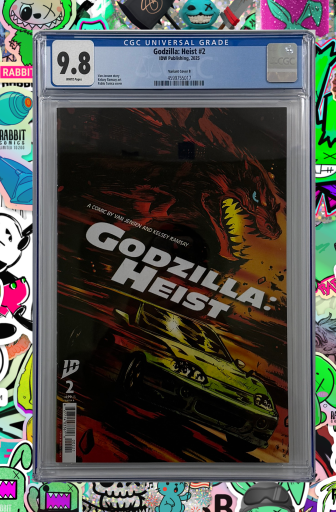 Godzilla: Heist #2 | Variant B (Tunica Movie Poster Variant) | CGC 9.8