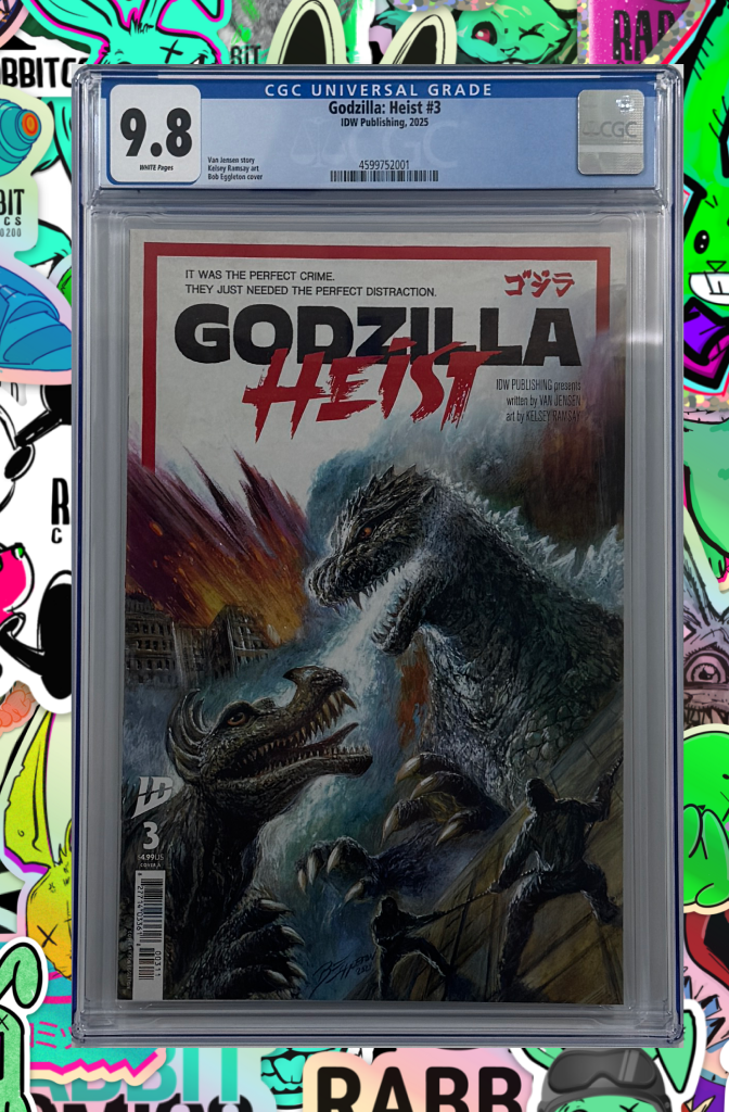 Godzilla: Heist #3 | Cover A (Eggleton) | CGC 9.8