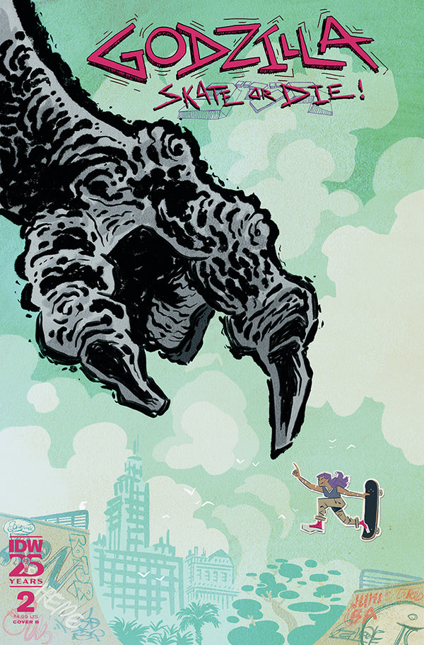 Godzilla: Skate or Die #2 | Variant B