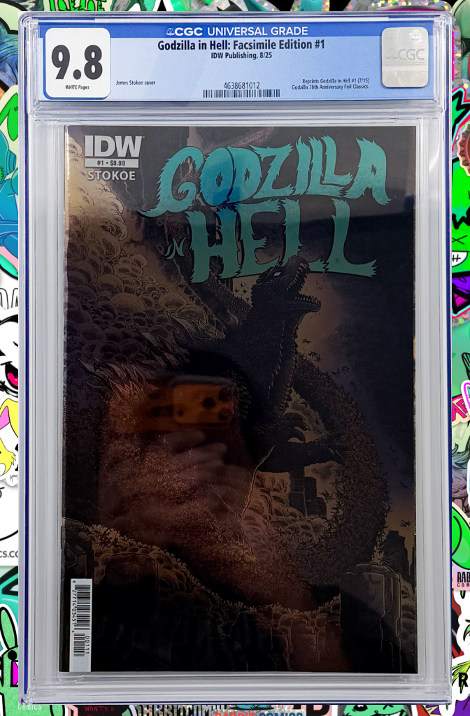 Godzilla In Hell #1 | Godzilla 70th Anniversary Foil Classics:  | CGC 9.8