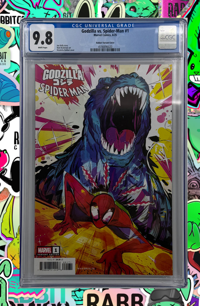 Godzilla vs. Spider-Man #1 | Nicoletta Baldari Variant | CGC 9.8
