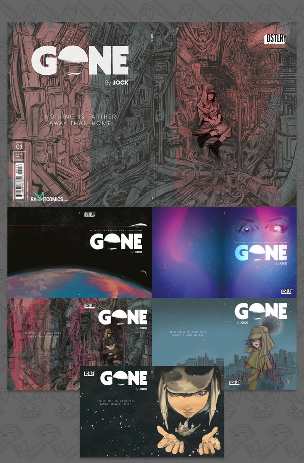 Gone #1 Cover A, B, Peach, 1:10, 1:25 + Rabbit Exclusive Bundle